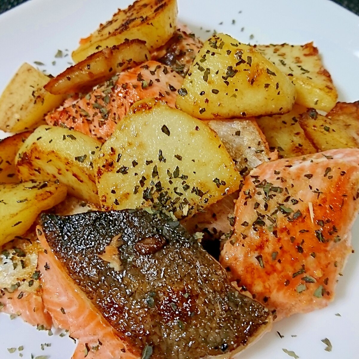 鮭 じゃがいものバターコンソメ レシピ 作り方 By ヨギーニ 楽天レシピ